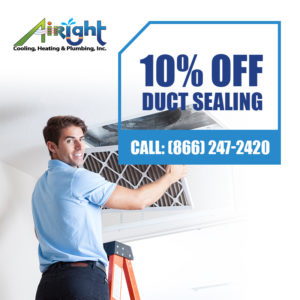 10 % Off On Duct Sealing